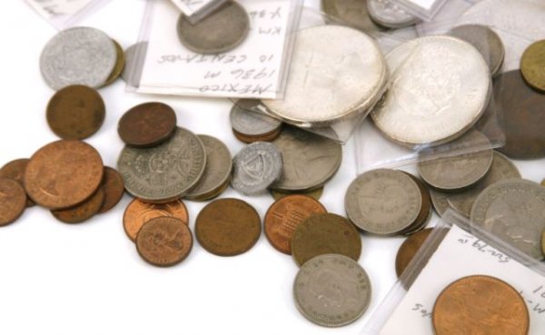 WORLD COIN LOT SILVER SOUTH AFRICA PERU MEXICO - 2