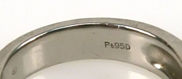 LADIES DIAMOND PLATINUM BAND 1 CARAT. - 3