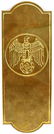 WWII THIRD REICH GERMAN HITLER CHANCELLERY PLAQUE - 3