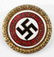 WWII GERMAN THIRD REICH NSDAP GOLDEN PARTY BADGE