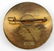 WWII GERMAN THIRD REICH NSDAP GOLDEN PARTY BADGE - 2