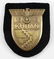 WWII GERMAN PANZER SS 1943 KUBAN SLEEVE SHIELD