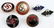 WWII GERMAN THIRD REICH NSDAP PARTY BADGE LOT OF 6