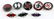 WWII GERMAN THIRD REICH NSDAP PARTY BADGE LOT OF 8