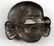 WWII GERMAN WAFFEN SS OFFICER VISOR CAP TOTENKOPF - 2
