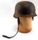 WWII GERMAN 3RD REICH WAFFEN SS HELMET WITH LINER