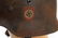 WWII GERMAN 3RD REICH WAFFEN SS HELMET WITH LINER - 5
