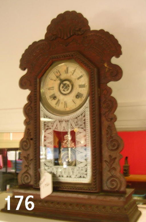 60176 ANTIQUE ATTLEBORO CLOCK CO MANTLE CLOCK Feb 11, 2005