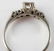 14KT WHITE GOLD DIAMOND ENGAGEMENT RING - 3