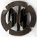 WWII GERMAN 3RD REICH CASED SS PROFICIENCY BADGE - 2