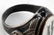 WWII GERMAN 3RD REICH WAFFEN SS SILVER ENAMEL RING - 4