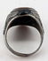 WWII GERMAN 3RD REICH WAFFEN SS SILVER ENAMEL RING - 5
