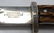 WWII GERMAN 3RD REICH ETCHED POLICE BAYONET STAG HANDLE - 4