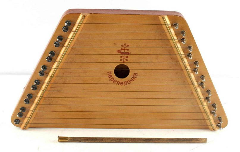 Belarus Nepeneroyka Dulcimer Lap Harp Zither