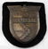 WWII GERMAN KUBAN SHIELD ON PANZER BLACK CLOTH