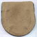 WWII GERMAN KUBAN SHIELD ON PANZER BLACK CLOTH - 2