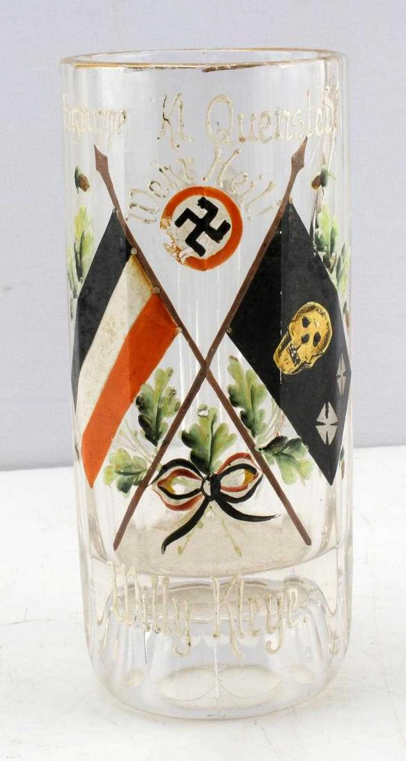 WW2 GERMAN KAMPZEIT FREIKORPS BEER STEIN