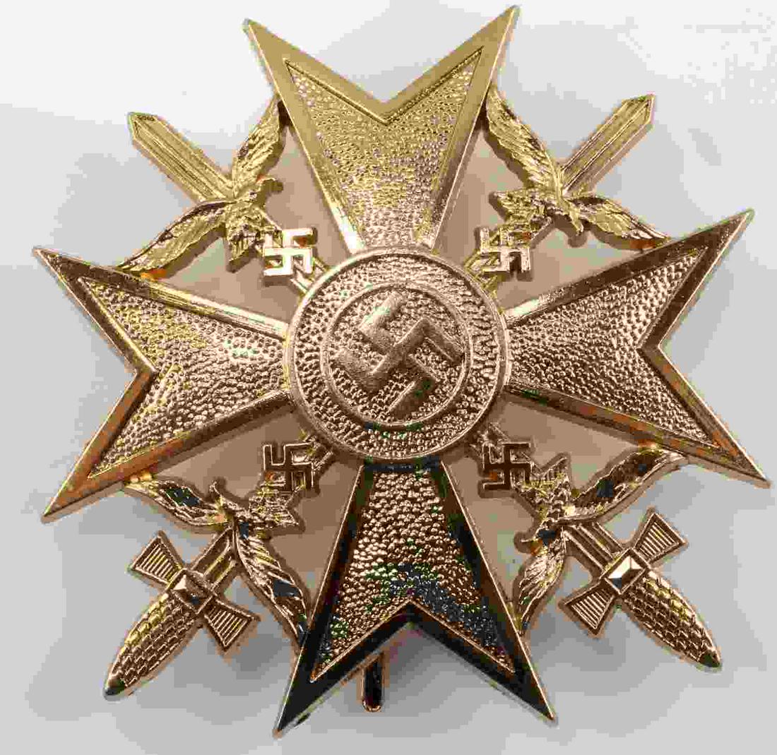 WWII GERMAN 3RD REICH CONDOR LEGION SPANISH CROSS: Very high quality reproduction