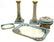 LIMOGES FRANCE PORCELAIN VANITY DRESSER SET