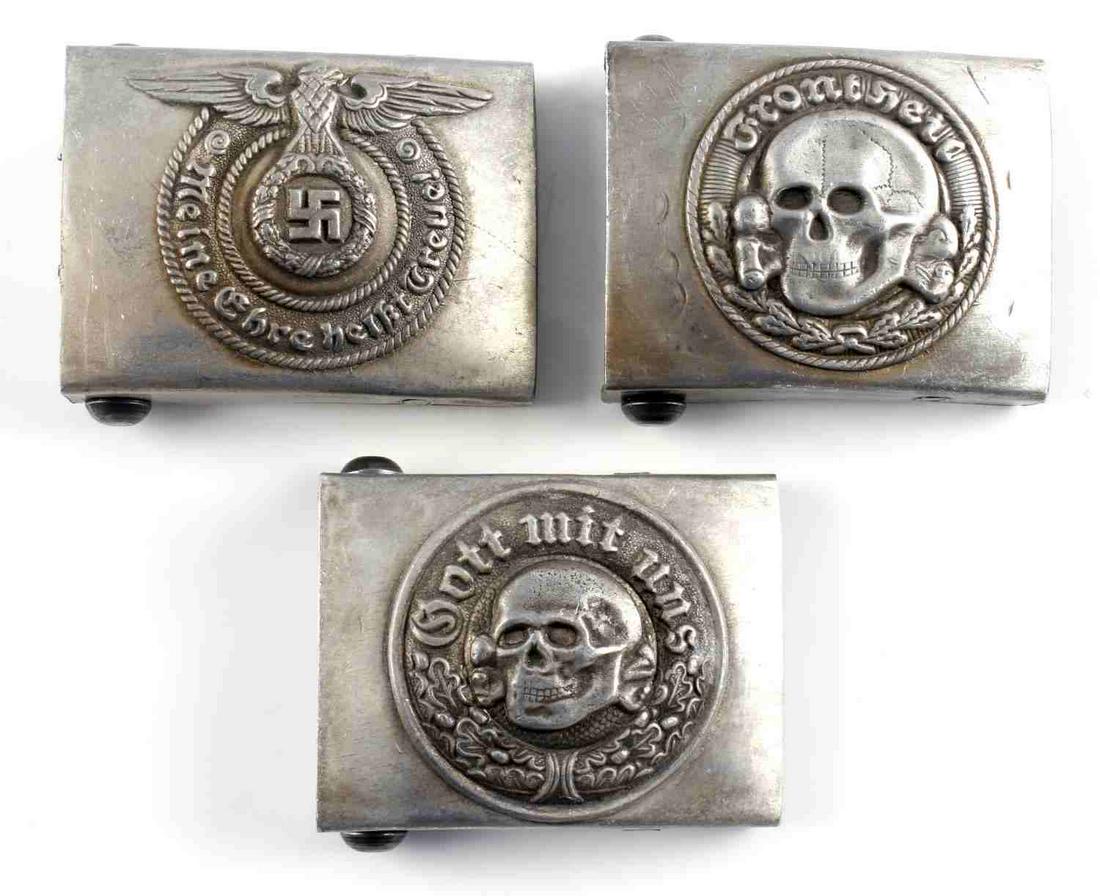 totenkopf belt buckle