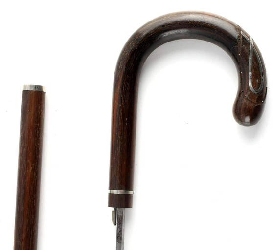 ANTIQUE WALKING STICK TOLEDO BLADE SWORD CANE Jan 06, 2021