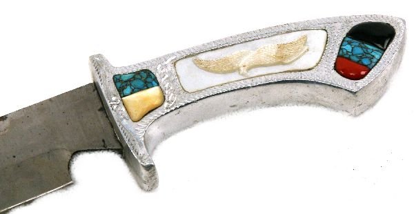 NATIVE AMERICAN BOWIE TYPE KNIFE - 2