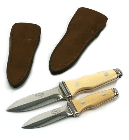 A.G. RUSSELL STING KNIFE LOT OF 2 WITH IVORY GRIPS - 3