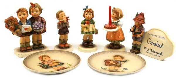 GOEBEL HUMMEL FIGURE LOT OF 7 - BOXED