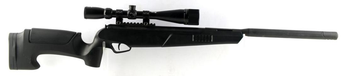 STOEGER INDUSTRIES ATAC S2 PELLET RIFLE: Black Synthetic, tactical Stock, 4-16x40 Mil-Dot Reticle Scope, Air Flow Control (AFC) Technology, Dual-Stage, Noise Reduction System, Picatinny Rails for Mounting Accessories. Up to 1000 fps muzzle v