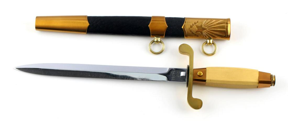 RUSSIAN MILITARY SOVIET ARMY OFFICER DAGGER: Soviet army officer dagger. Measures 13 1/2 inches. Very good condition. Unauthenticated, sold as is.