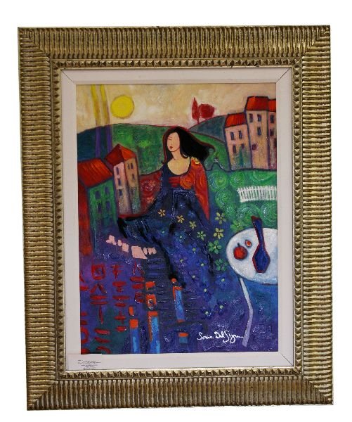 WEEKEND A LA CAMPAGNE SONIA DEL SIGNORE GICLEE