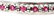 10K WHITE GOLD DIAMOND & SPINEL BRACELET - 2