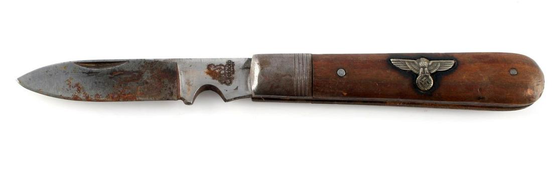 WWII GERMAN THIRD REICH NSDAP POCKET KNIFE