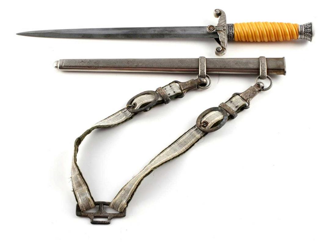 WKC THIRD REICH HEER ARMY DAGGER W SCABBARD