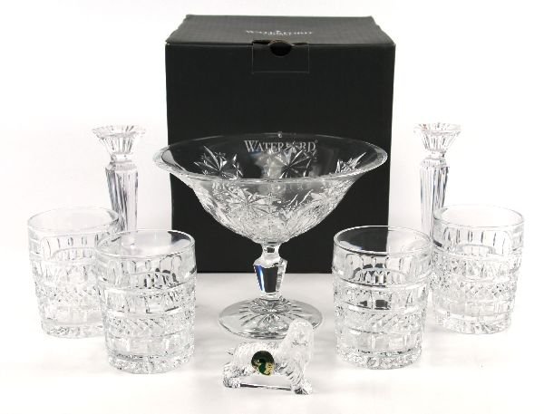 WATERFORD CRYSTAL LOT OF 8