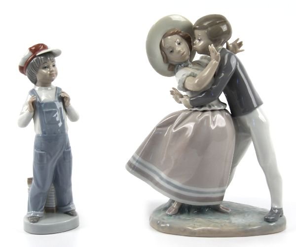 RETIRED LLADRO CHILD FIGURINE LOT 2