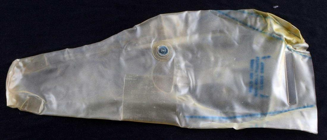 WWII U.S. ARMY COLT M1911 D DAY WATERPROOF BAG: Measures 14 1/2 x 6 1/4. Very good condition with aged color.