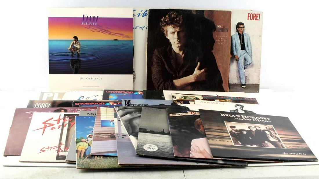 LOT OF 26 1980'S VINYL RECORDS LP'S WITH COVERS: Lot of 26 1980's vinyl records from Neil Diamond, Amy Grant, and John Waite to Debbie Gibson and more. All records in covers and in good condition.