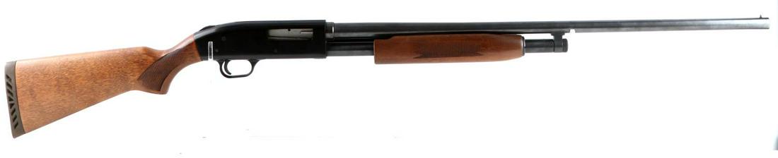 MOSSBERG MODEL 500CG 20 GA PUMP ACTION SHOTGUN: Mossberg 500CG 20 gauge pump action shotgun with a barrel measuring 28 inches long which hosts a bright and clean bore, and is chambered for 2 3/4 & 3 inch shells. The action functions very smoothly.