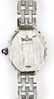 LADIES 14K BULOVA WRISTWATCH W/ DIAMOND BEZEL - 5