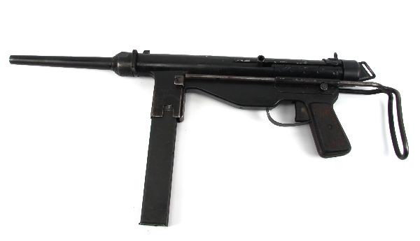 WWII DEMILLED PORTUGESE FPB N48 MACHINE GUN: Demilitarized and non working to meet BATF regulations. Full size, containing some moving parts.