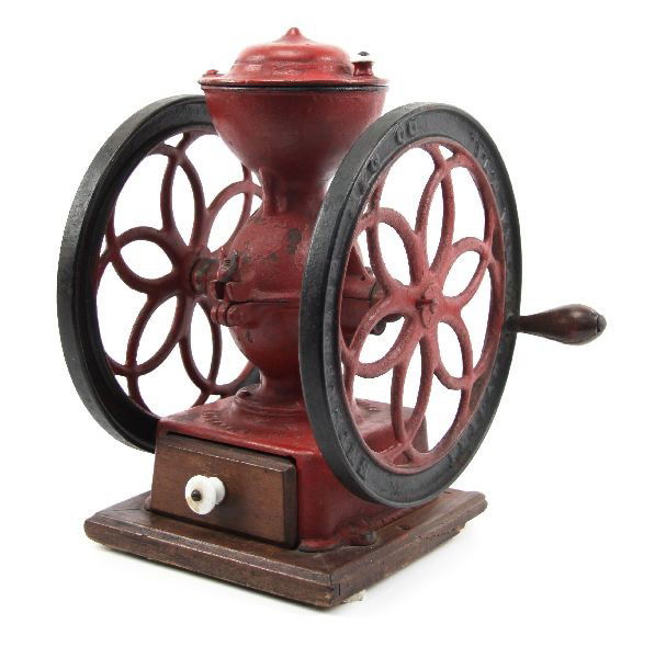 ANTIQUE ENTERPRISE MFG CAST IRON COFFEE GRINDER