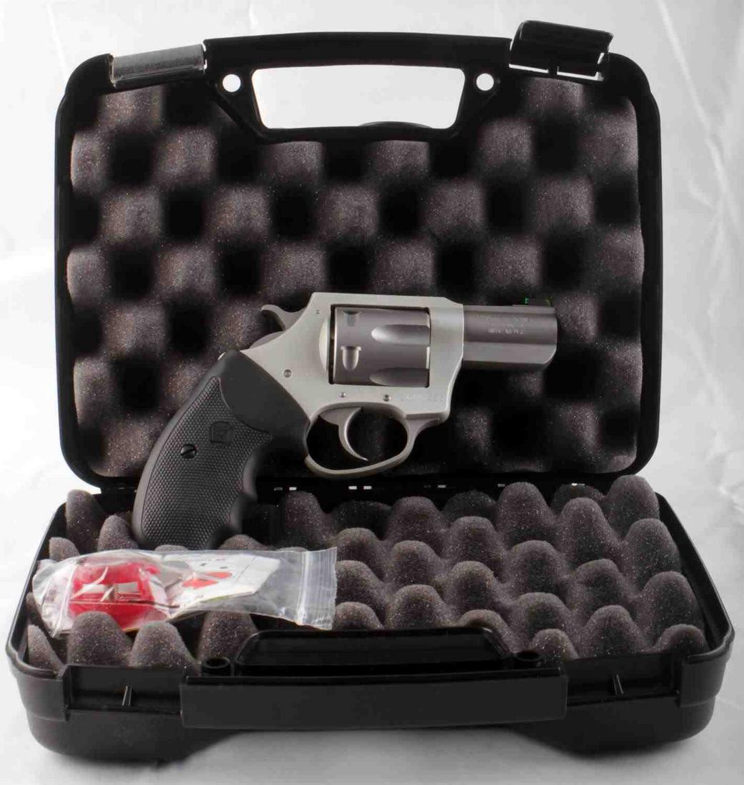 CHARTER ARMS .38 SPECIAL THE BOXER REVOLVER PISTOL: Charter Arms .38 special "The Boxer" revolver pistol, brand new in box. Comes with owner's manual and trigger lock. FFL required for transfer. No international shipping. Caliber: .38 Special Serial #: