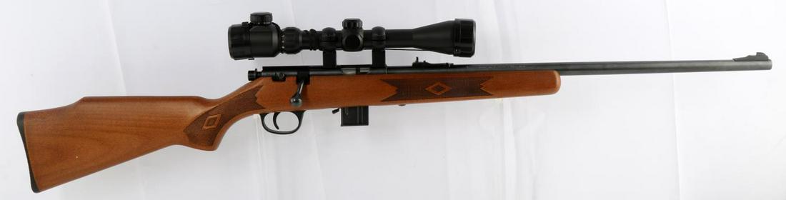 MARLIN FIREARMS .22 WMR BOLT ACTION RIFLE SCOPED: Marlin Firearms .22 WMR bolt action Model 25Mn micro groove barrel rifle with NcSTAR 3-9X40E scope with very good optics and no scratches. Bright and clear bore present. Action is very smooth. Comes w