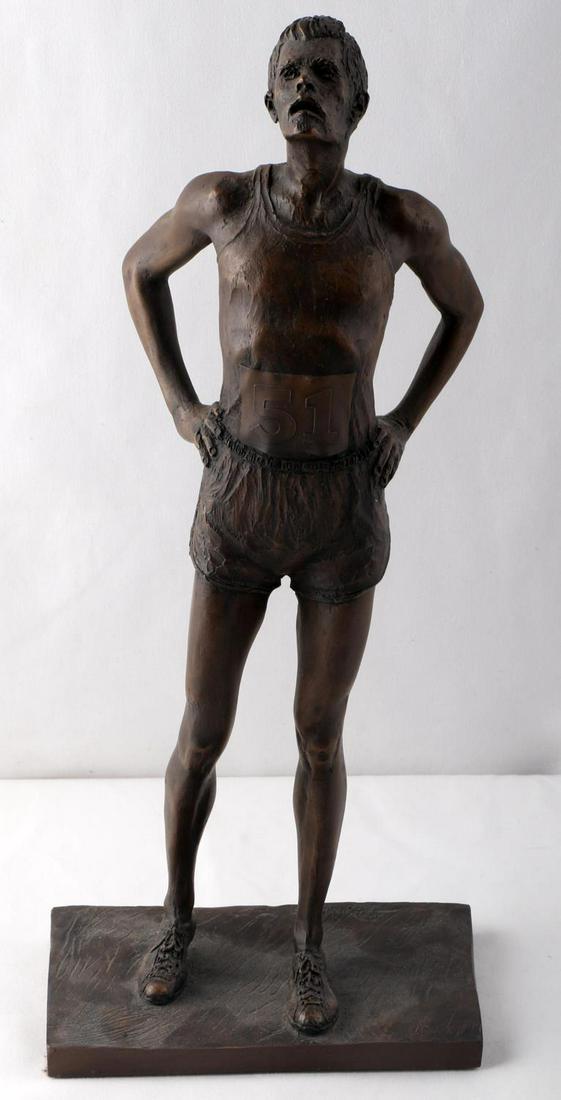 THE VICTOR FRANKLIN MINT BY CHARLES PARKS: Well crafted standing 12 3/4 inches.