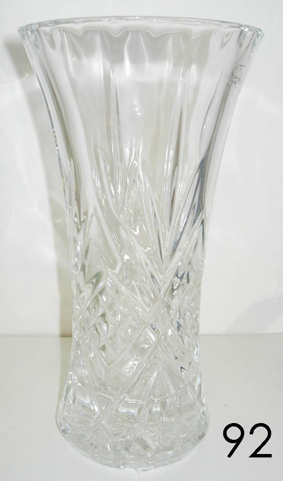 6092 WATERFORD LEAD CRYSTAL VASE CUT GLASS LEAD CRYSTA