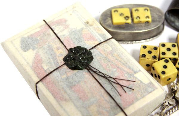 19TH CENTURY GAMBLER'S KIT WITH REMINGTON PISTOL - 6