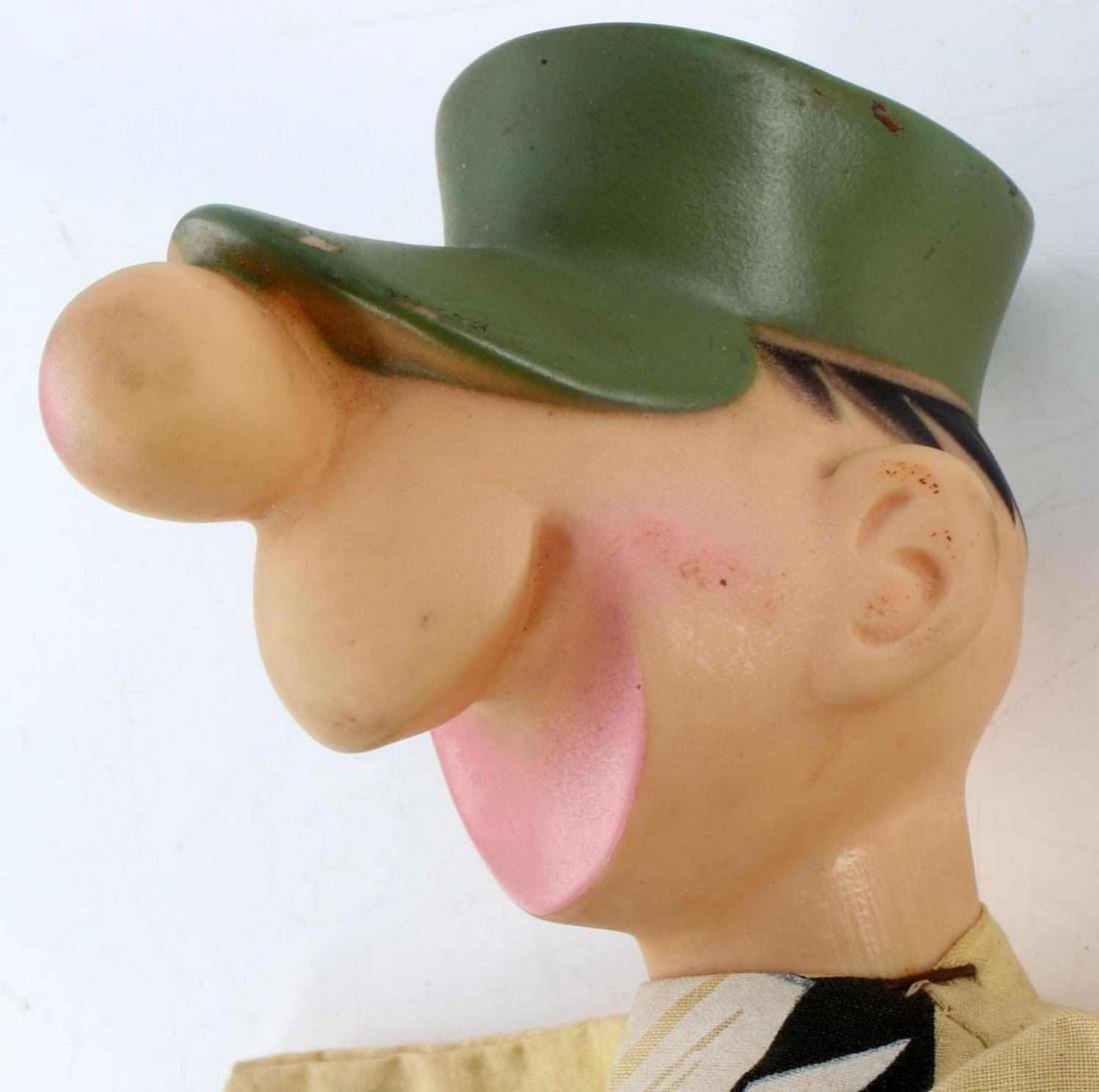 KING SYNDICATE TAGGED BEETLE BAILEY HAND PUPPET: King Features Syndicate Character tagged, clean and damage free