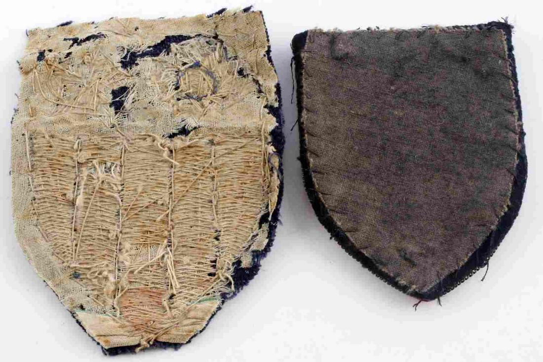 WWII FLYING TIGER CHINA BURMA CBI IN COUNTRY PATCH: Two bullion in country theatre made shoulder patches, very good original condition.