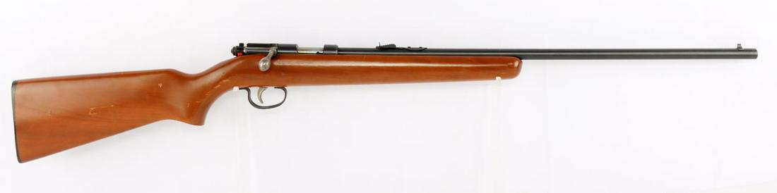 REMINGTON MODEL 514 .22 CAL SINGLE SHOT RIFLE: C&R Remington Model 514 Single Shot Bolt Action Rifle made circa the 1950s in Ilion, New York. Single shot bolt action is chambered in .22 rimfire, capable of handling Shorts, Longs, and Long Rifle ro